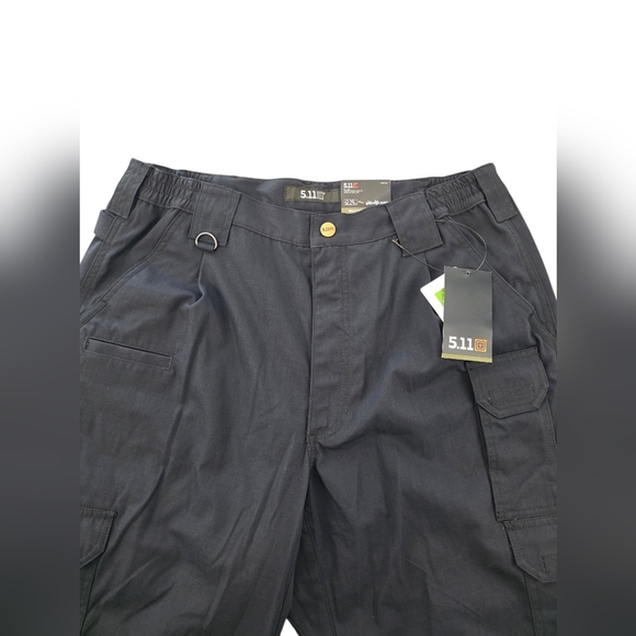 5.11 Tactical Taclite Pro Pants Men's 34x30 Navy Blue Regular Fit Ripstop Teflon - Picture 2 of 10